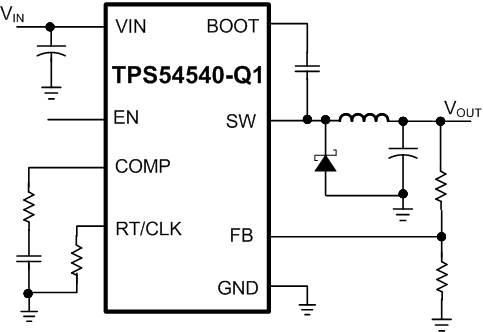 TPS54540-Q1 simple_sch_lvsbn0.gif